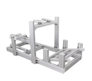 conveyors_1 Racing Simulation Rig Frame 4080 In Silver